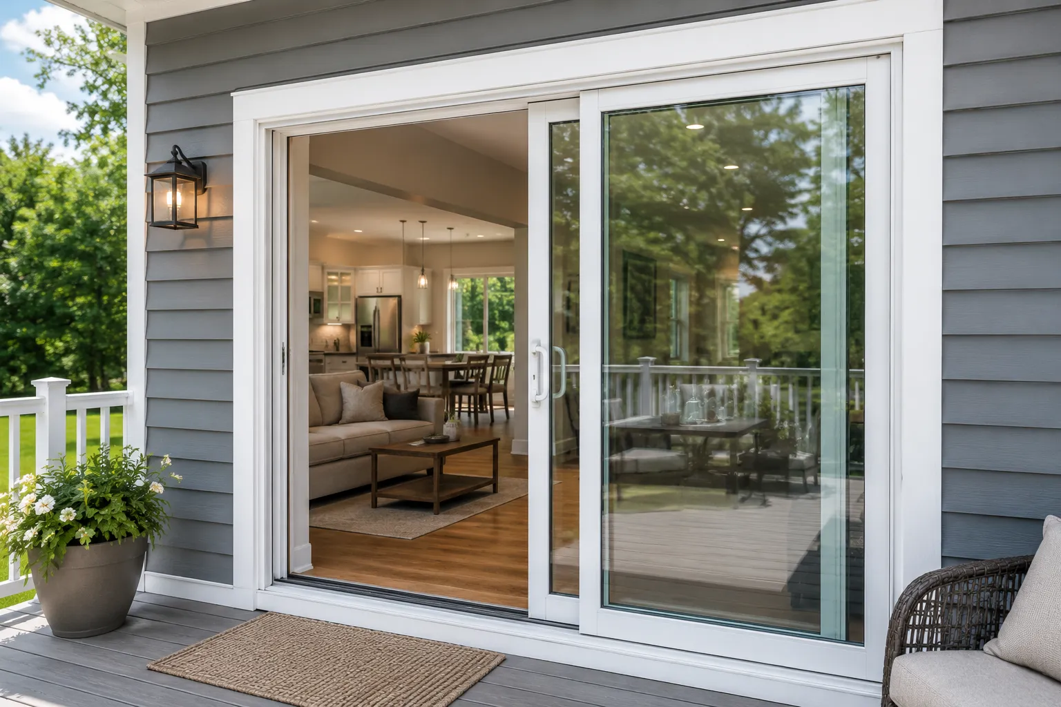 Patio door installation Rockford Illinois — Advanced Window Systems