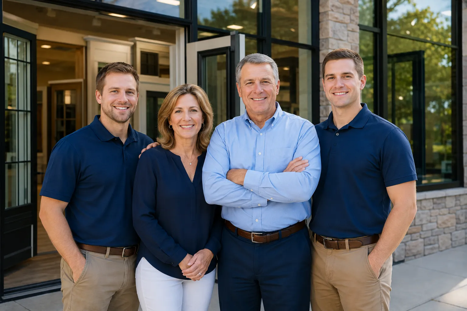 Advanced Window Systems founders — family owned Rockford Illinois