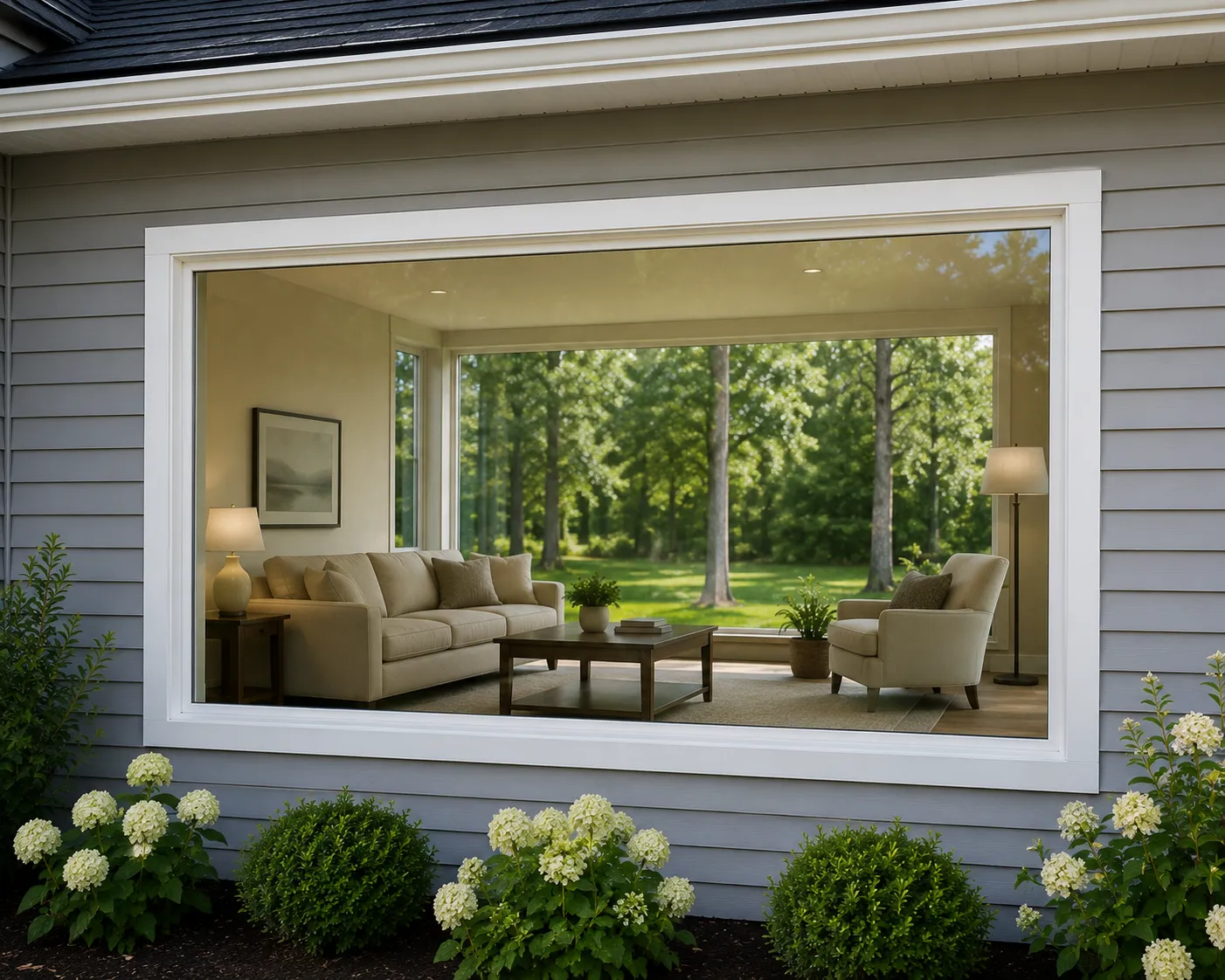 Picture windows installation northern Illinois